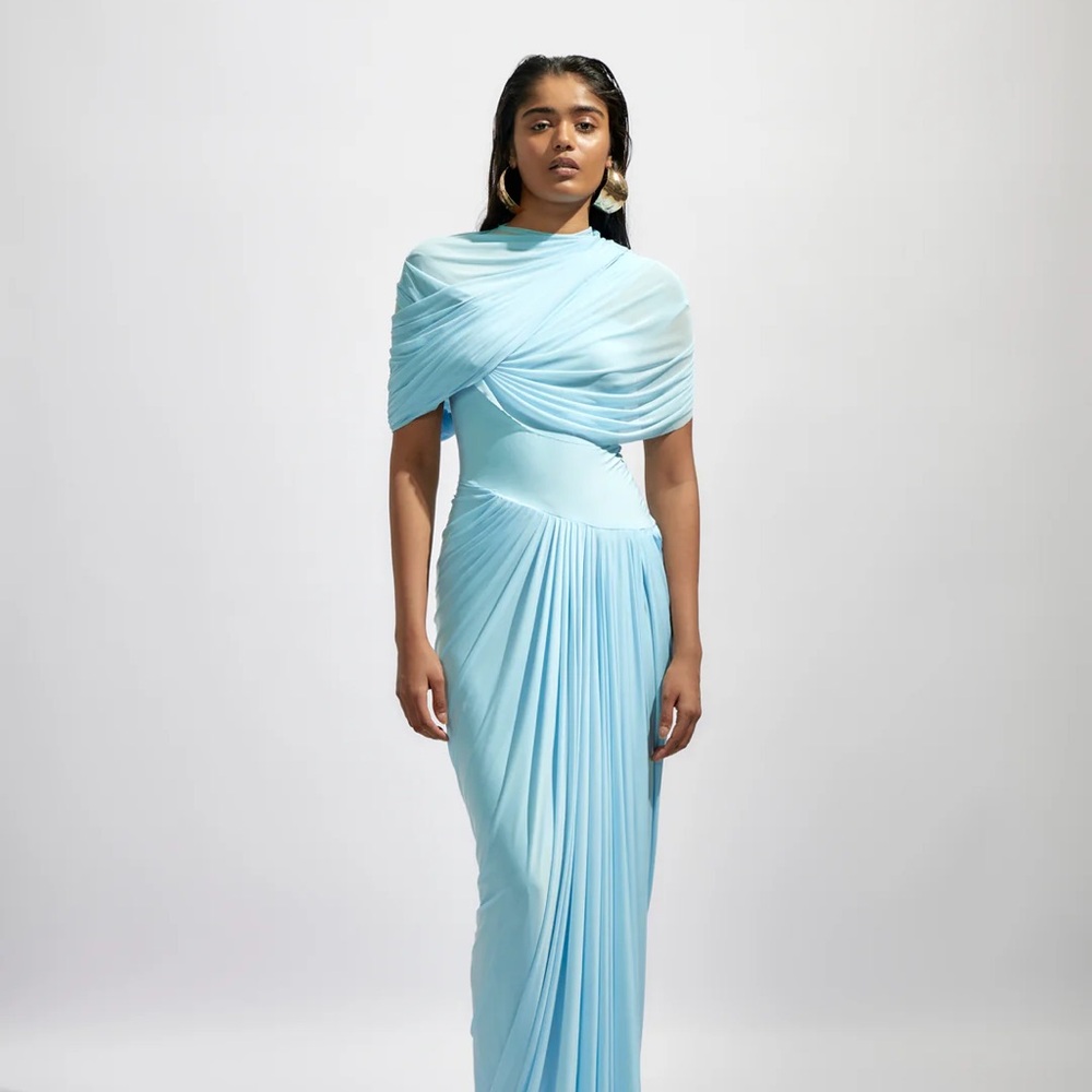 Deme By Gabriella Blue Dress